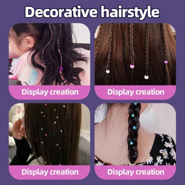 DIY  Hairdressing Toys for Girls, Automatic Hair Braiding Machine and Rope Braider with Accessories, Hairdressing Tool for Children, Christmas and Birthday Gifts, Toys - Image 7